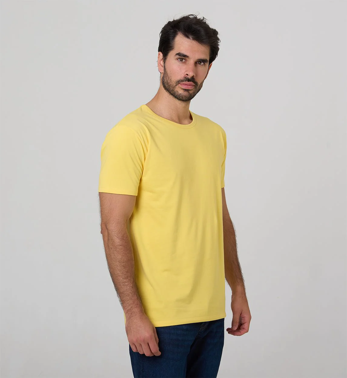 Camiseta Antisudor Amarillo Limón - Image 3