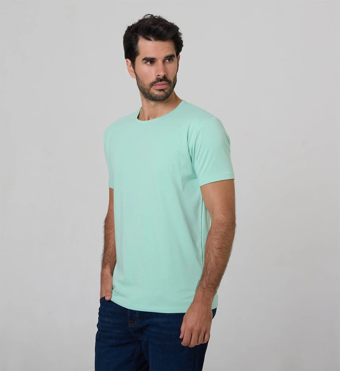 Camiseta Antisudor Verde Piscina - Image 3